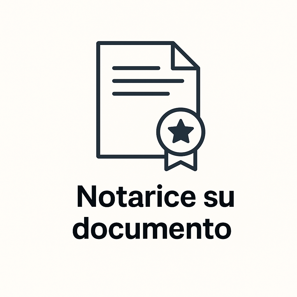 Notarice en linea Servicio de notarización